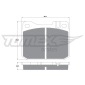 TX10224 Комплект тормозных колодок,