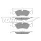 TX1068 Комплект тормозных колодок,