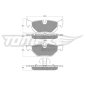 TX1436 TOMEX Brakes Комплект тормозных колодок,