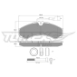 TX11112 TOMEX Brakes Комплект тормозных колодок,