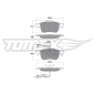 TX1525 TOMEX Brakes Комплект тормозных колодок,