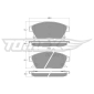 TX1651 Brake Pad Set, disc brake