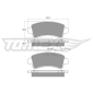 TX1811 TOMEX Brakes Brake Pad Set, disc brake