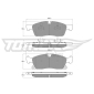 TX1928 TOMEX Brakes Комплект тормозных колодок,