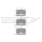 TX1588 Brake Pad Set, disc brake