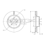 TX7195 BREMSSCHEIBE