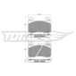 TX6013 TOMEX Brakes Комплект тормозных колодок,