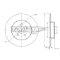 TX7146 BREMSSCHEIBE