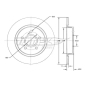 TX7175 BREMSSCHEIBE