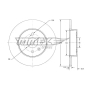 TOMEX Brakes TX7163