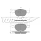 TX1449 TOMEX Brakes Комплект тормозных колодок,
