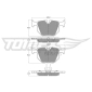 TX1481 TOMEX Brakes Комплект тормозных колодок,