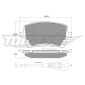TX1396 TOMEX Brakes Комплект тормозных колодок,