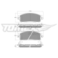 TX6104 TOMEX Brakes Brake Pad Set, disc brake