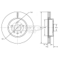 TX7255 TOMEX Brakes Тормозной диск