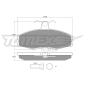 TX10272 TOMEX Brakes Комплект тормозных колодок,
