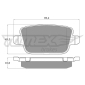 TX1448 TOMEX Brakes Комплект тормозных колодок,