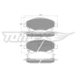 TX1361 TOMEX Brakes Комплект тормозных колодок,