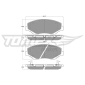 TX1558 TOMEX Brakes Комплект тормозных колодок,
