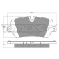 TX1834 TOMEX Brakes Комплект тормозных колодок,