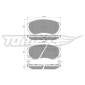 TX1529 TOMEX Brakes Комплект тормозных колодок,