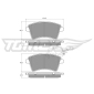 TOMEX Brakes TX15841
