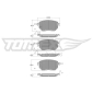 TX1939 TOMEX Brakes Комплект тормозных колодок,