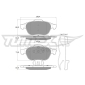 TX1350 TOMEX Brakes Комплект тормозных колодок,
