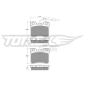 TOMEX Brakes TX1198