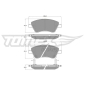 TX1645 TOMEX Brakes Комплект тормозных колодок,