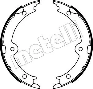 METELLI 530449 Колодки ручного тормоза к-кт