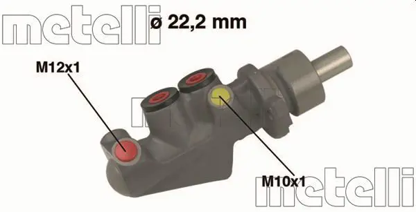 METELLI 050478 Цилиндр