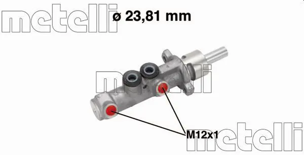 METELLI 050572 Цилиндр