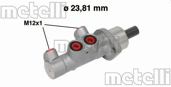 METELLI 050587 Цилиндр