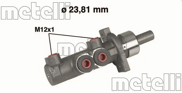 Metelli 050280 Цилиндр тормозной главный