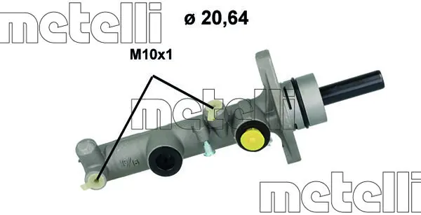 METELLI 051206 Brake Master Cylinder
