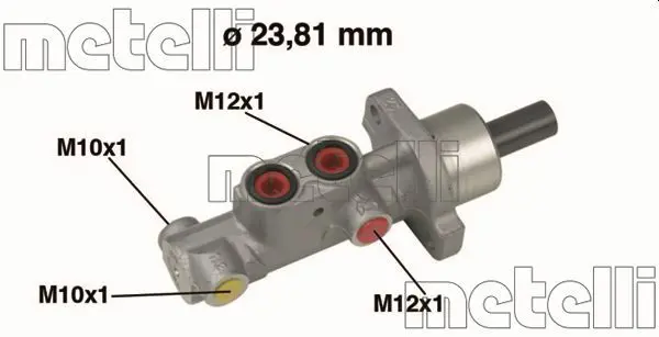 METELLI 050631 Главный тормозной цилиндр