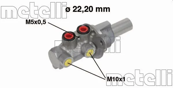 METELLI 050684 Цилиндр