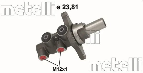 METELLI 051154 Главный тормозной цилиндр