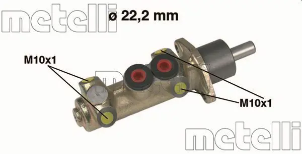 Metelli 050208 Главный тормозной цилиндр