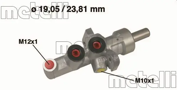 METELLI 050619 Главный тормозной цилиндр