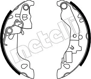 METELLI 530079Y Колодки тормозные барабанные