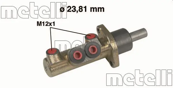 Metelli 050311 Главный тормозной цилиндр