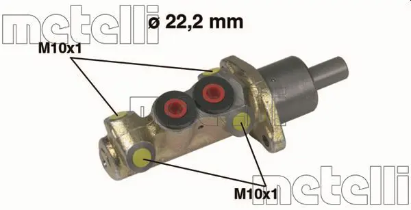 Metelli 050196 Главный тормозной цилиндр