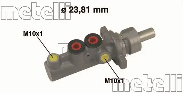 Metelli 050544 Главный тормозной цилиндр