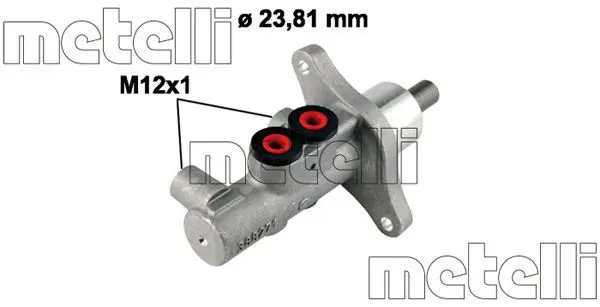 Metelli 050776 Цилиндр тормозной главный