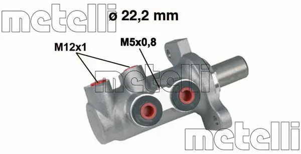 METELLI 050294 Цилиндр