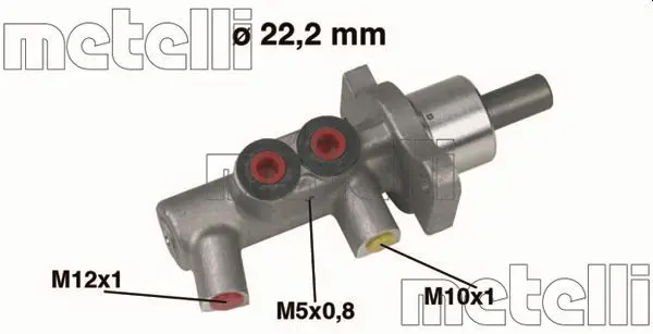 METELLI 050383 Главный тормозной цилиндр