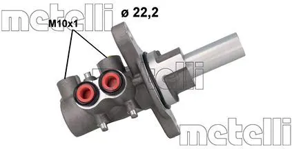 METELLI 051166 Главный тормозной цилиндр