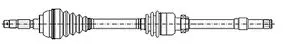 METELLI 170832 Вал